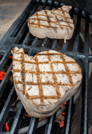 Tonijnsteak op Japanse wijze