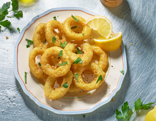 Inktvisringen Gepaneerd