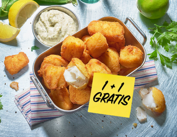 Kibbeling 1+1 GRATIS !