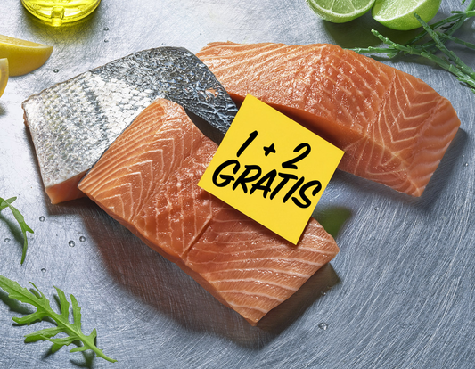 Zalmfilet 1+2 GRATIS!