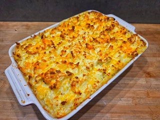 Visovenschotel met Gerookte Zalm & Vismix