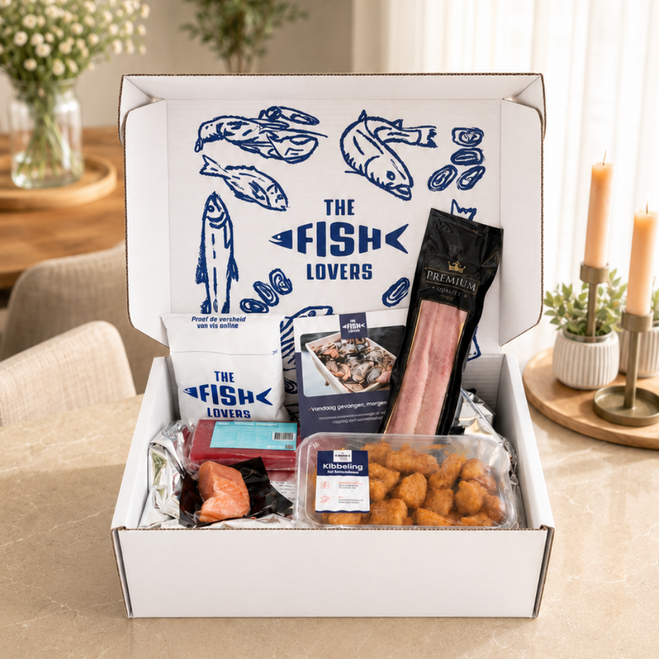 The Fishlovers visbox met lekkernijen