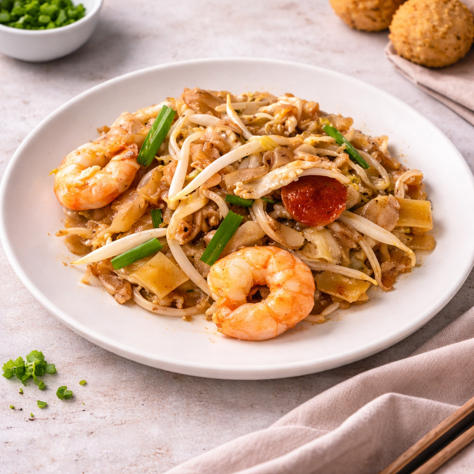 Char Koay Teow met Gamba’s