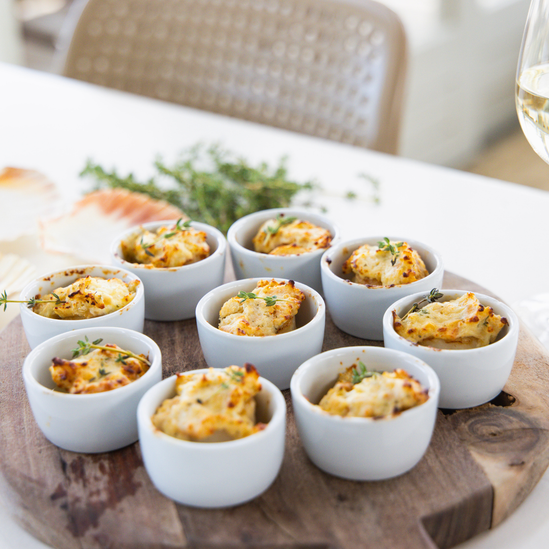Romige Coquilles met een Krokante Kaas Crumble