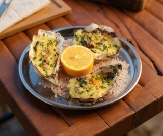 Gegratineerde oesters met Parmezaan & panko