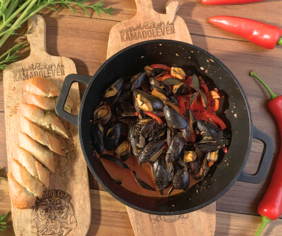 Hot & Spicy Mosselen