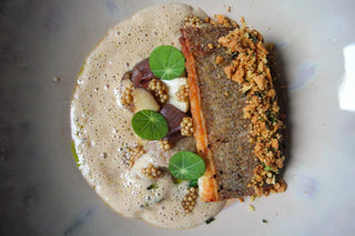 Krokant gebakken zeebaars