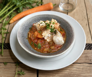 Zeeduivel stoofpot à la provençale