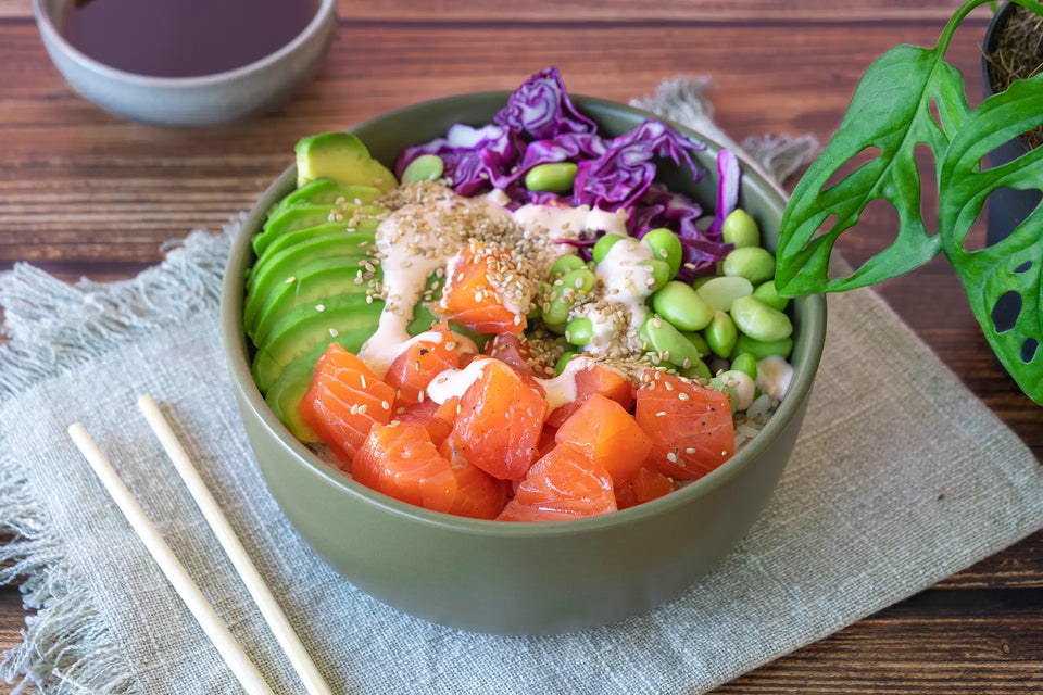 Poké Bowl zalm