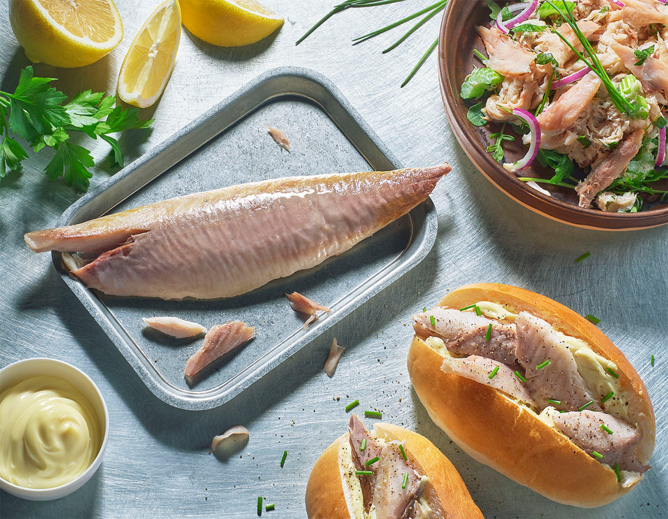 Ambachtelijk gerookte makreel filet van ca 125g, vacuüm verpakt en zonder conserveringsmiddelen – The Fish Lovers
