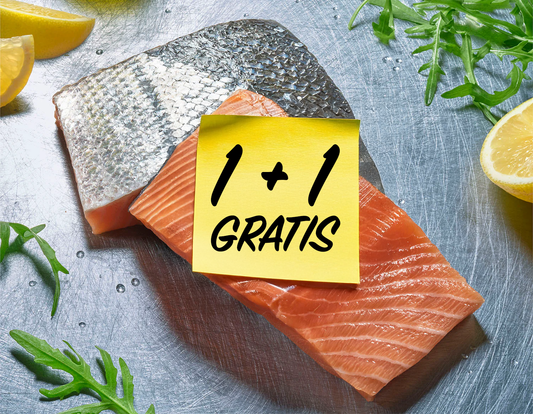Zalmfilet 1+1 GRATIS!