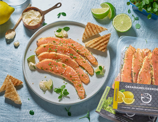 Gekarameliseerde Zalm